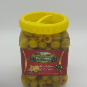 1 KG Biber Dolgulu Yeşil Zeytin (İri Boy) 1
